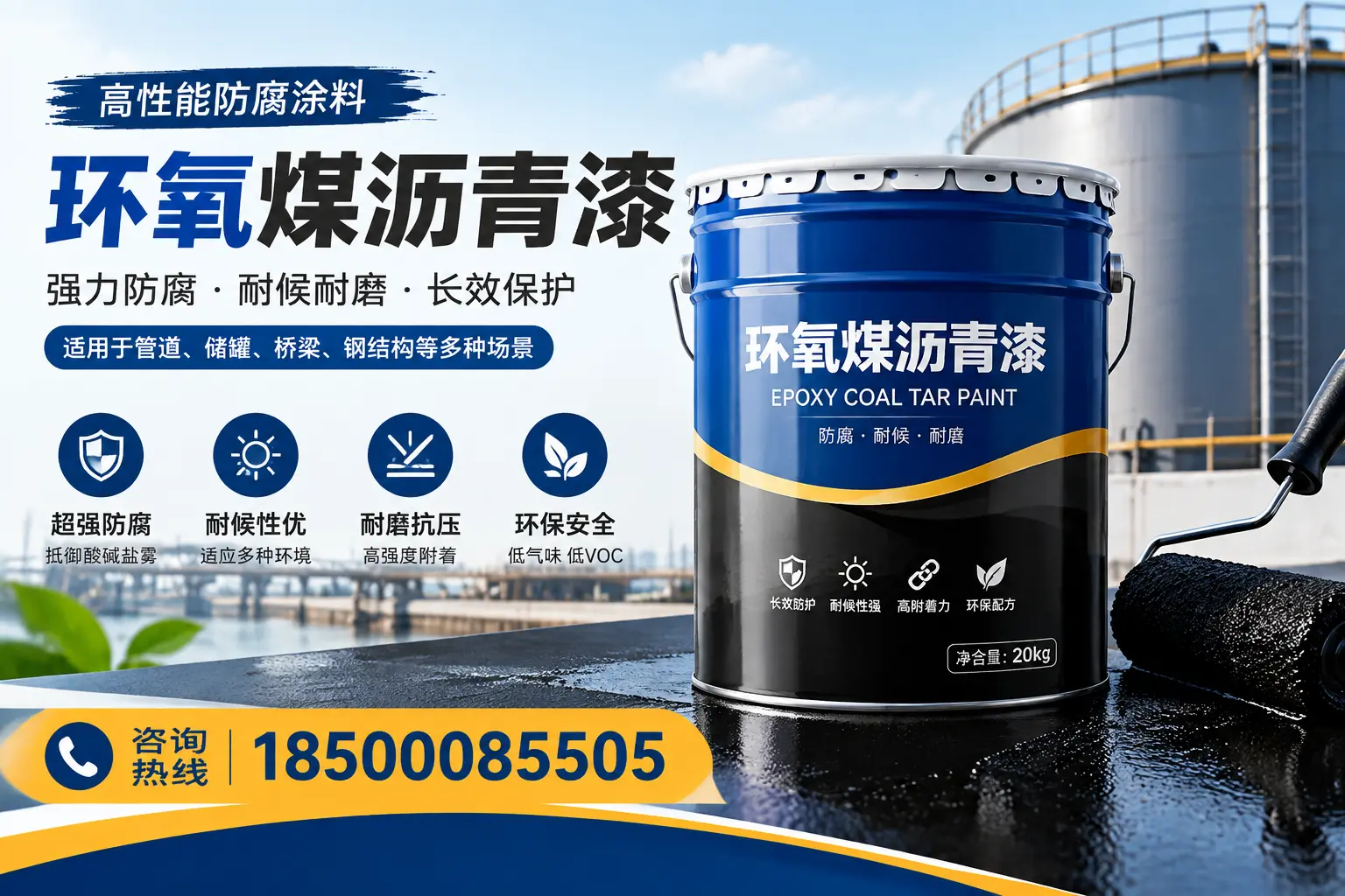 环氧煤沥青漆的施工步骤详解，喀什装修必备知识